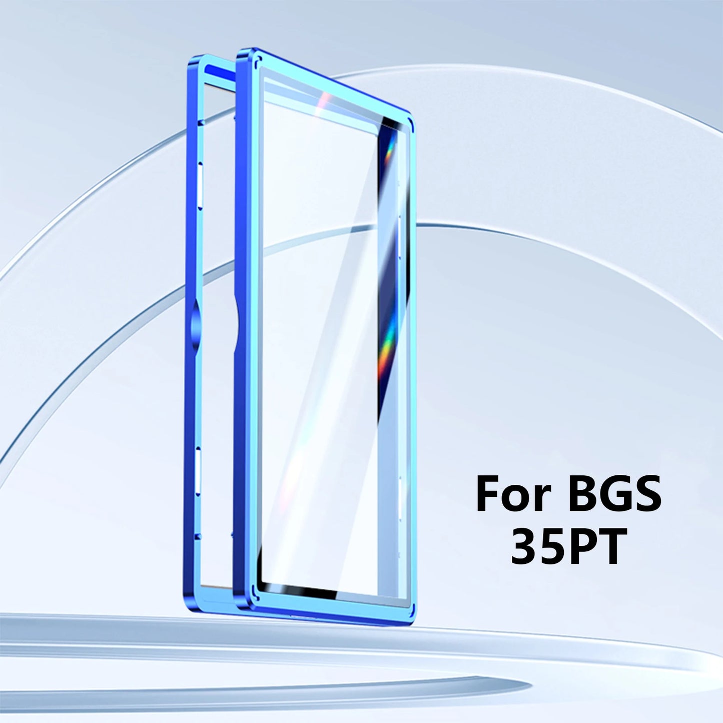 Aluminum Alloy Graded Cards Protector Case for PSA/CGC Slab, UV & Scratch Resistant Trading Card Magnetic Display Holder Box