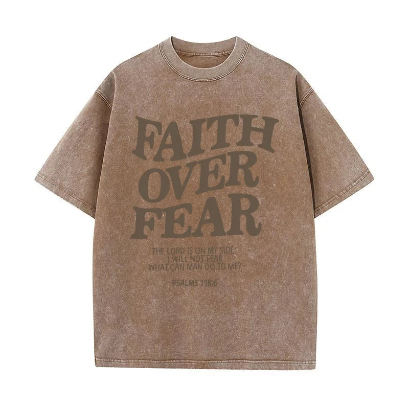 Faith Over Fear T-Shirt – Bold Christian Statement Tee