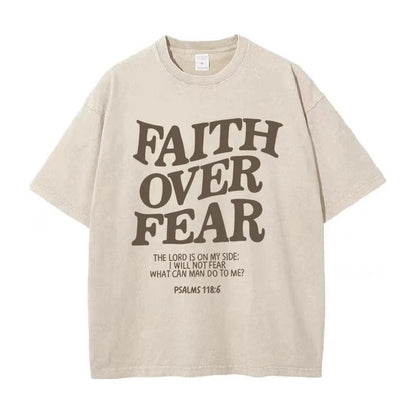 Faith Over Fear T-Shirt – Bold Christian Statement Tee
